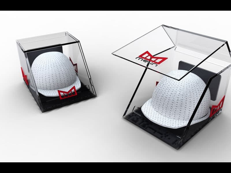 Melin Acrylic Hat Box