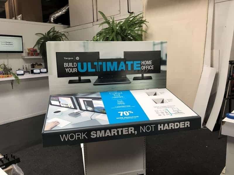 Staples End Cap Display