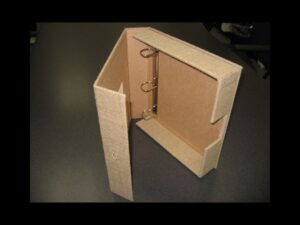 Binder Box With Flap Closure