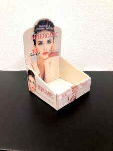 Aftercare – Corrugated Counter Display
