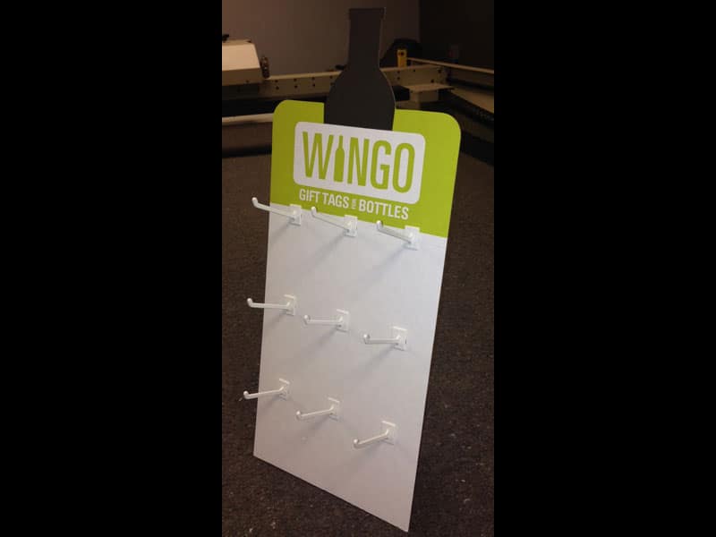 Corrugated Hook Display