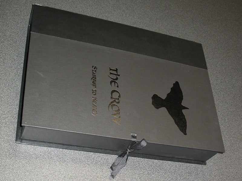 Crow Box With Flat Ribbon