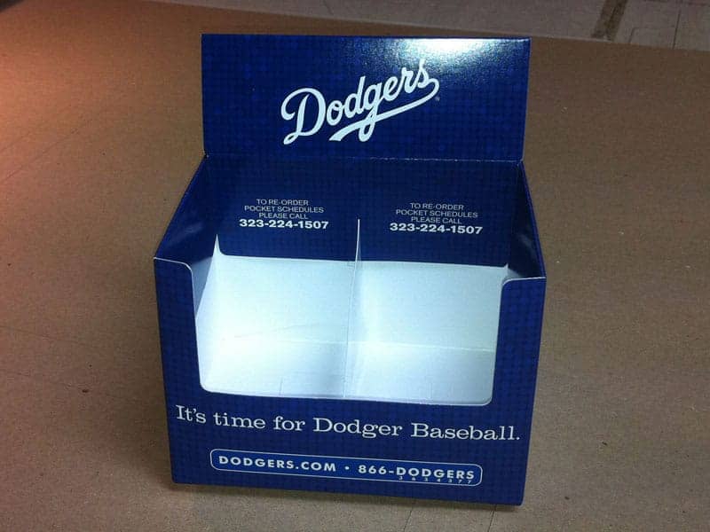 Dodgers Counter Display