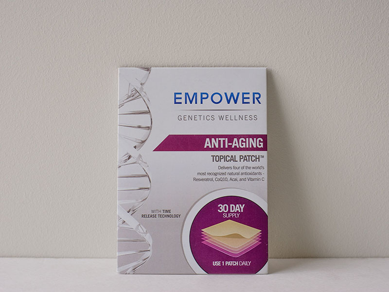 Empower Anti Aging Chipboard Sleeve