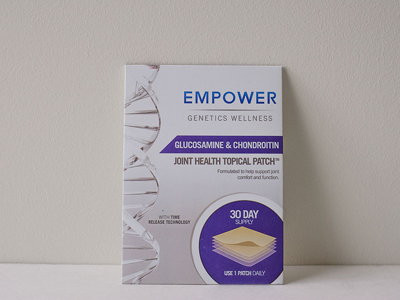 Empower Glucosamine & Chondroitin Chipboard Sleeve