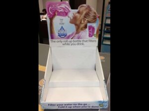 Filter 2GO Corrugated Counter Display