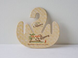 Island Slipper Chipboard Hangtag