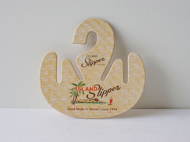 Island Slipper Chipboard Hangtag