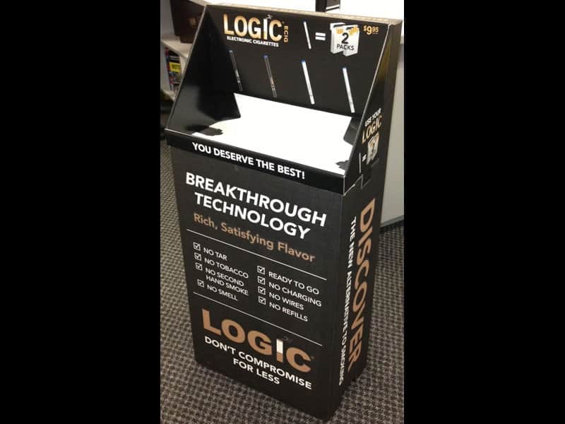Logic Corrugated Floor Display