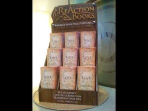 Reaction Book Permanent Counter Display