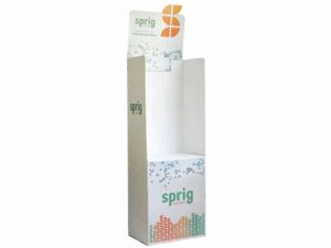 Sprig Corrugated Floor Display