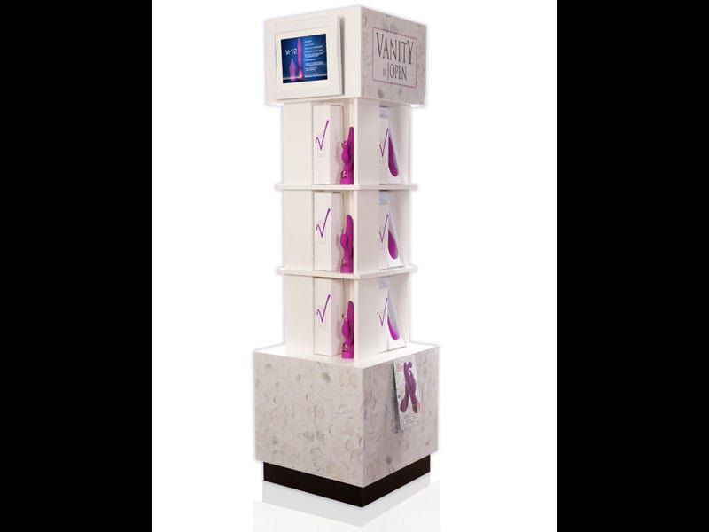 Vanity Permanent Floor Display