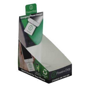 Pop UP Chipboard Counter Display - Power Drop