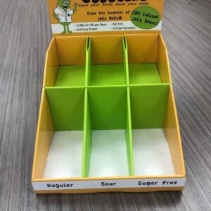 Corrugated Counter Display - CBDBeaze