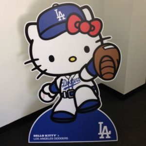 Los-Angeles-Dodgers-Hello-Kitty-Standee