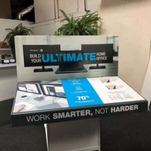 Staples End Cap Display