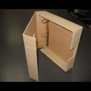 Binder Box With Flap Closure