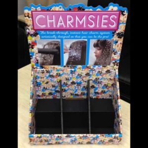 Charmsies Corrugated Counter Display