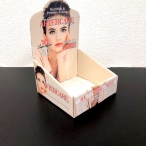 Aftercare - Corrugated Counter Display