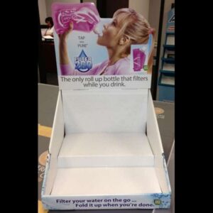 Filter 2GO Corrugated Counter Display