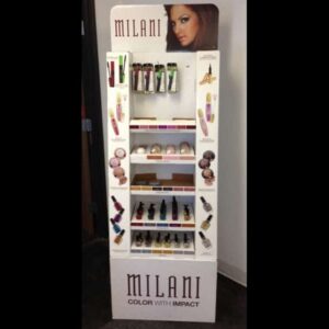 Milani Corrugated Floor Display