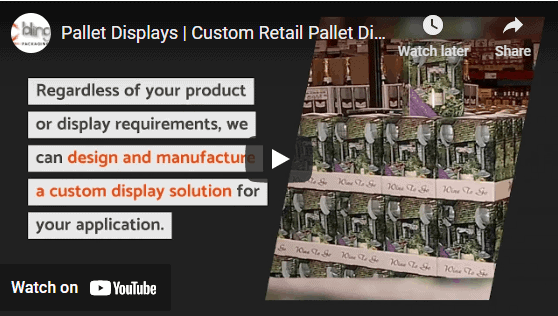 Order Quality Pallet Displays from Bling Bling Packaging