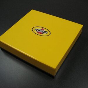 Penzoil Cigar Box With Flap Shut