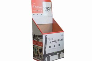 TV Wall Mount Corrugated Floor Displays