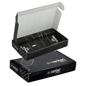 Black Cardboard - Custom Retail Packaging Vantari